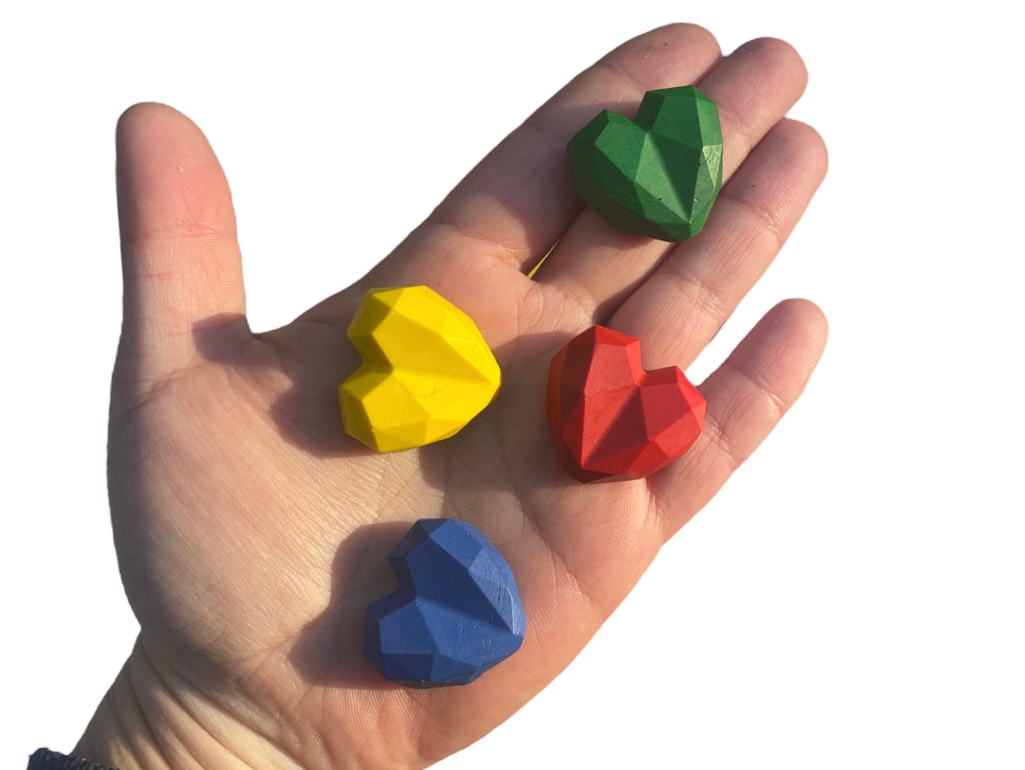Heart party bag fillers Crayons