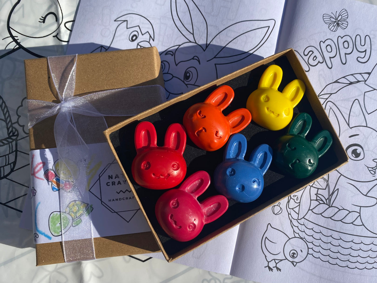 Easter Bunny Crayons Deluxe Gift Box
