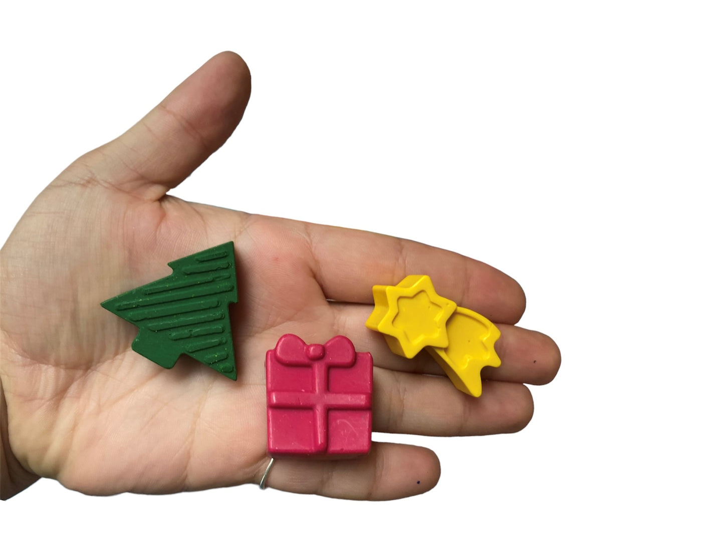 Christmas Crayons Personalised party bags