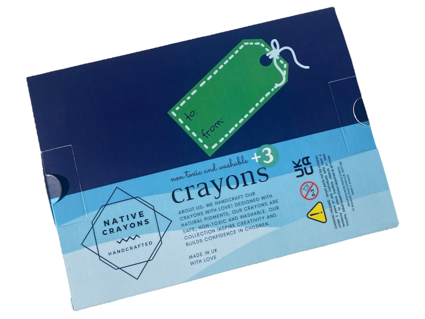 Christmas Advent Calendar for kids, Christmas Crayons, Toddler advent calendar 2023, countdown, kids crafts, Advent calendar box - Native Crayons