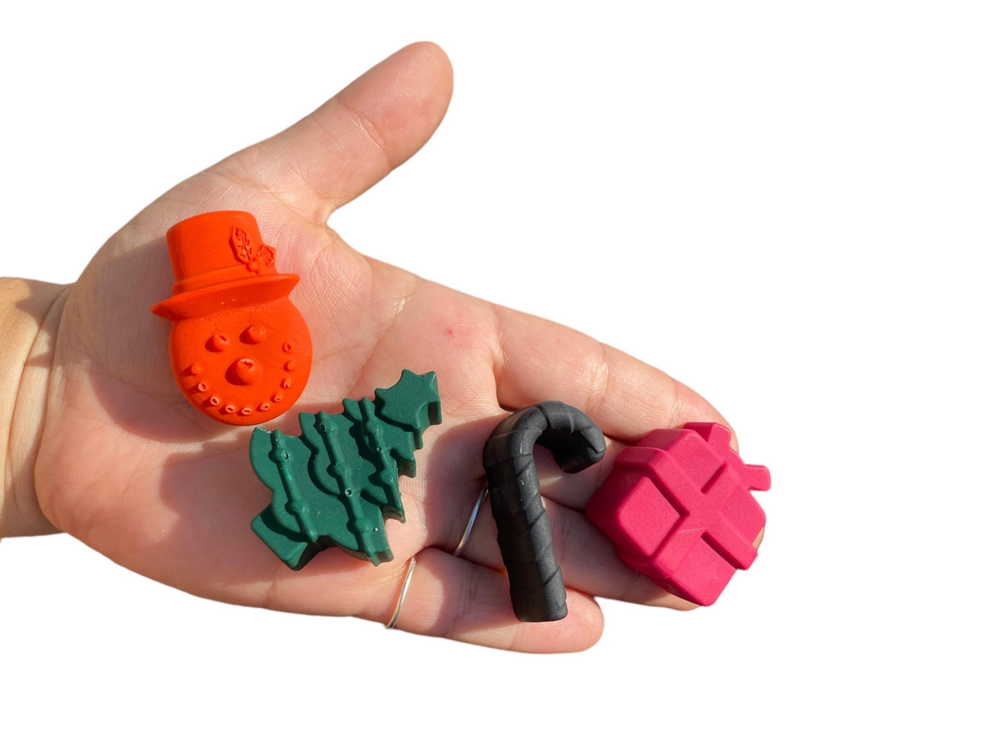 Christmas Crayons Set and Personalised Colouring page - Native Crayons