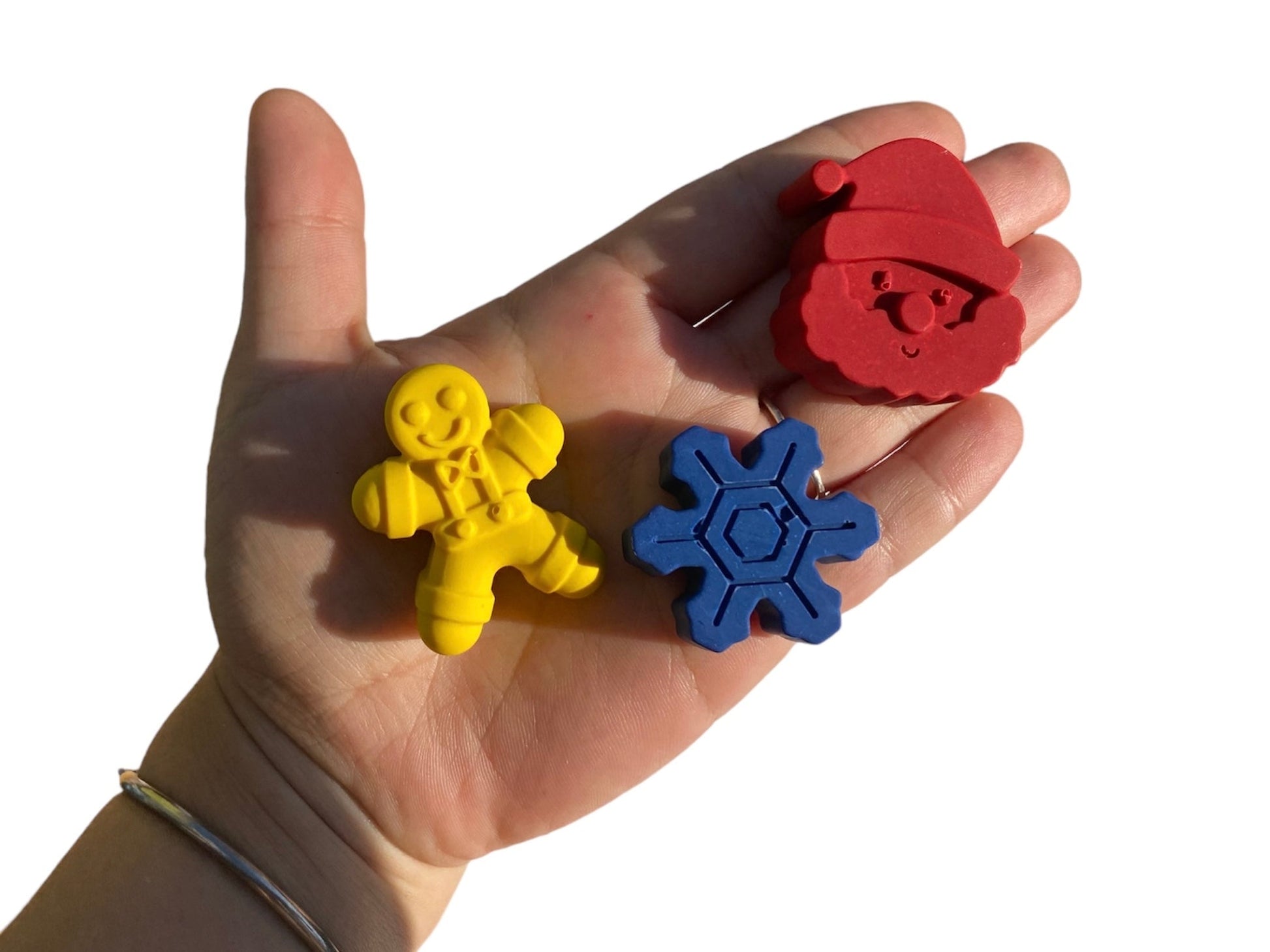 Christmas Crayons Set and Personalised Colouring page - Native Crayons