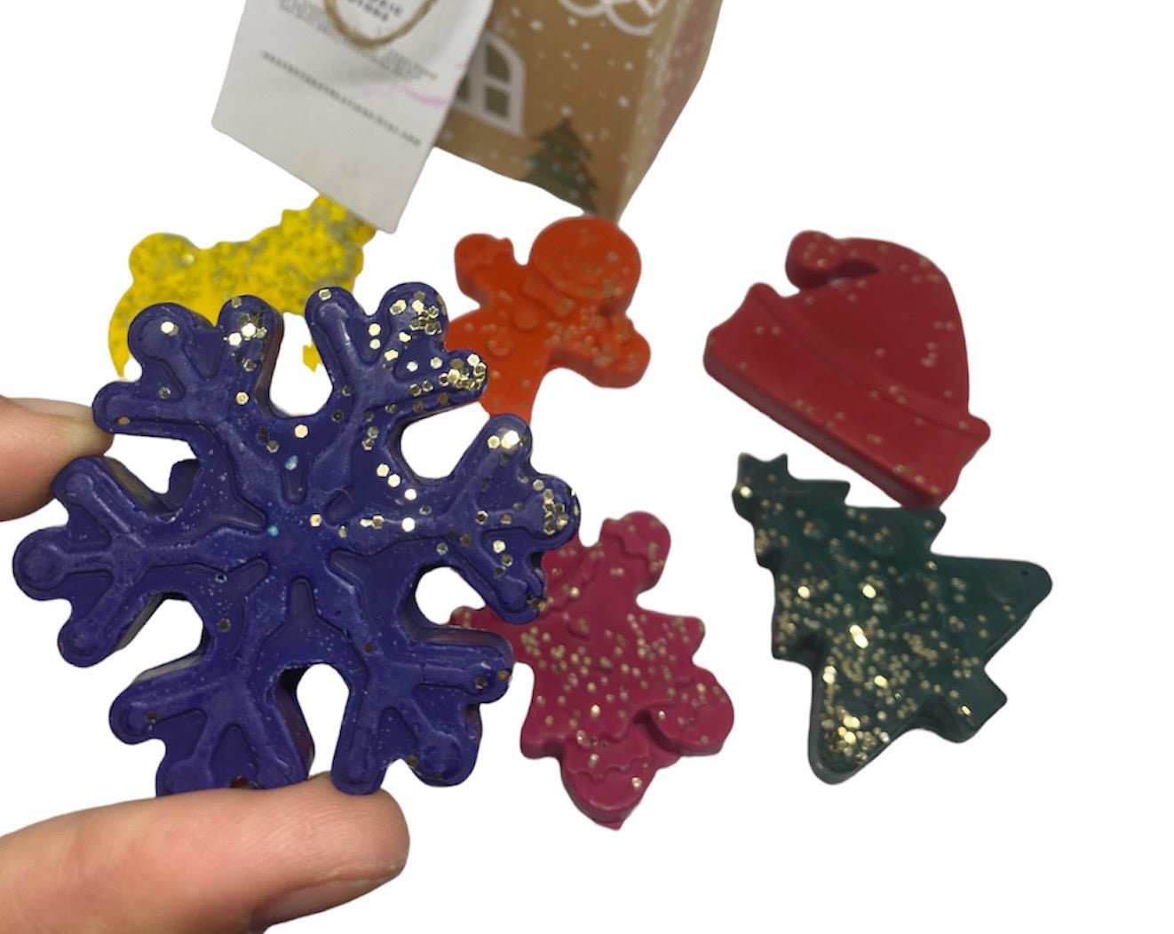 Christmas Stocking fillers for kids Crayons, Christmas Favors for toddlers, Christmas gifts for kids, Christmas Eve box fillers - Native Crayons