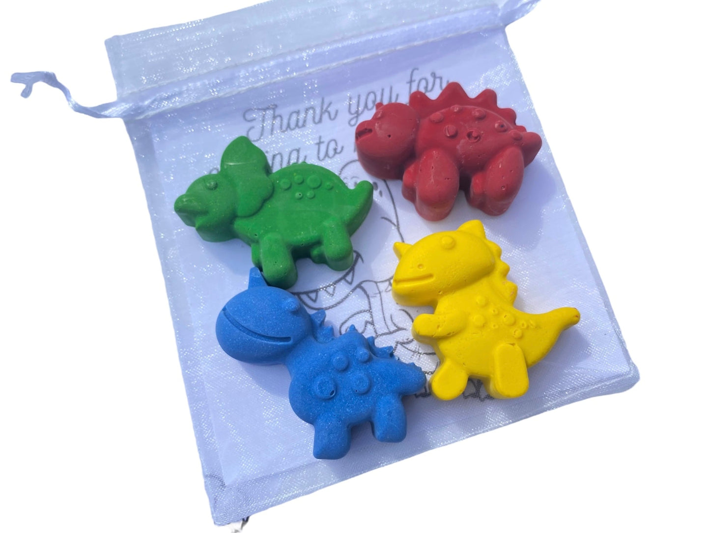 Dinosaur Party Bag fillers Crayons - Native Crayons