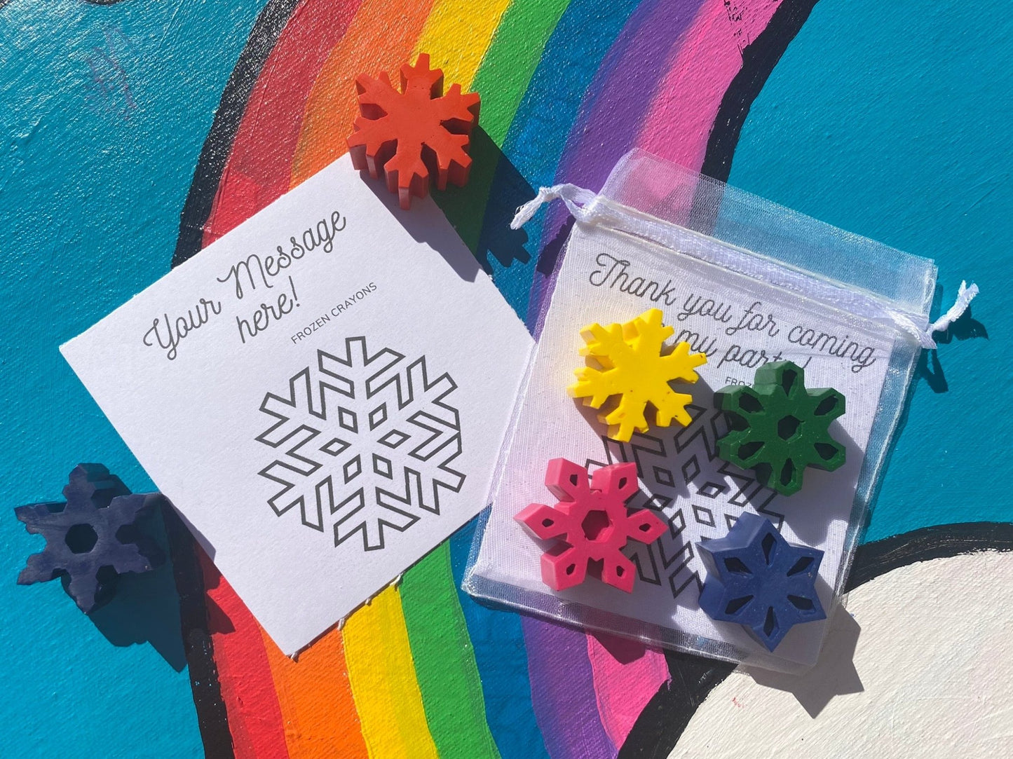 Frozen Party Bag fillers Crayons - Native Crayons