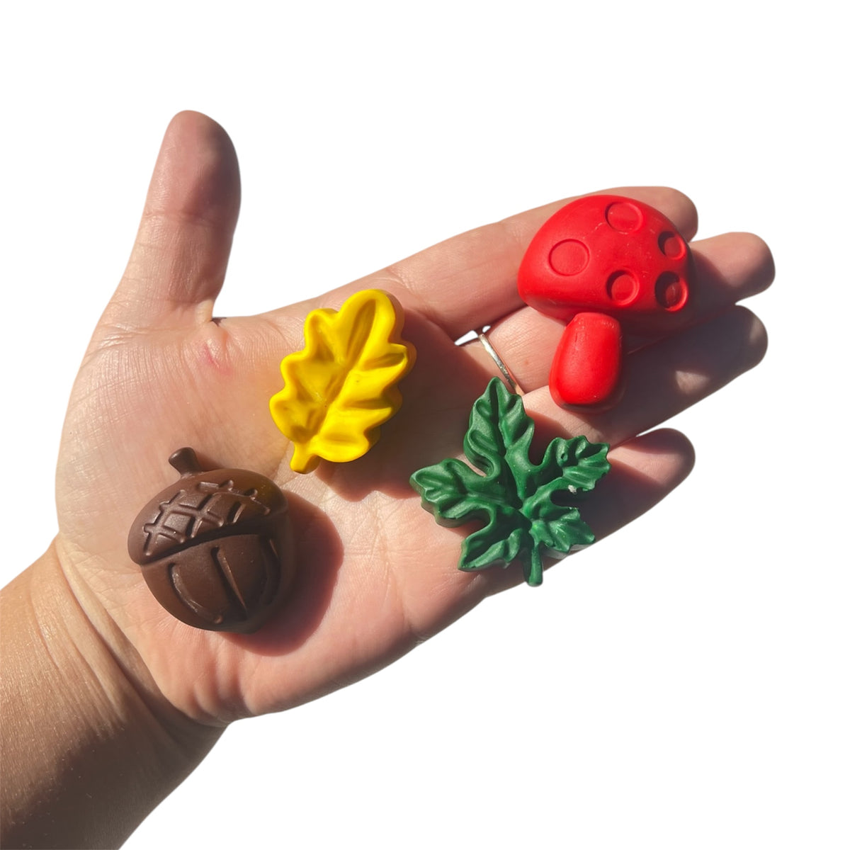 Personalised Autumn Crayon Gift Set for kids