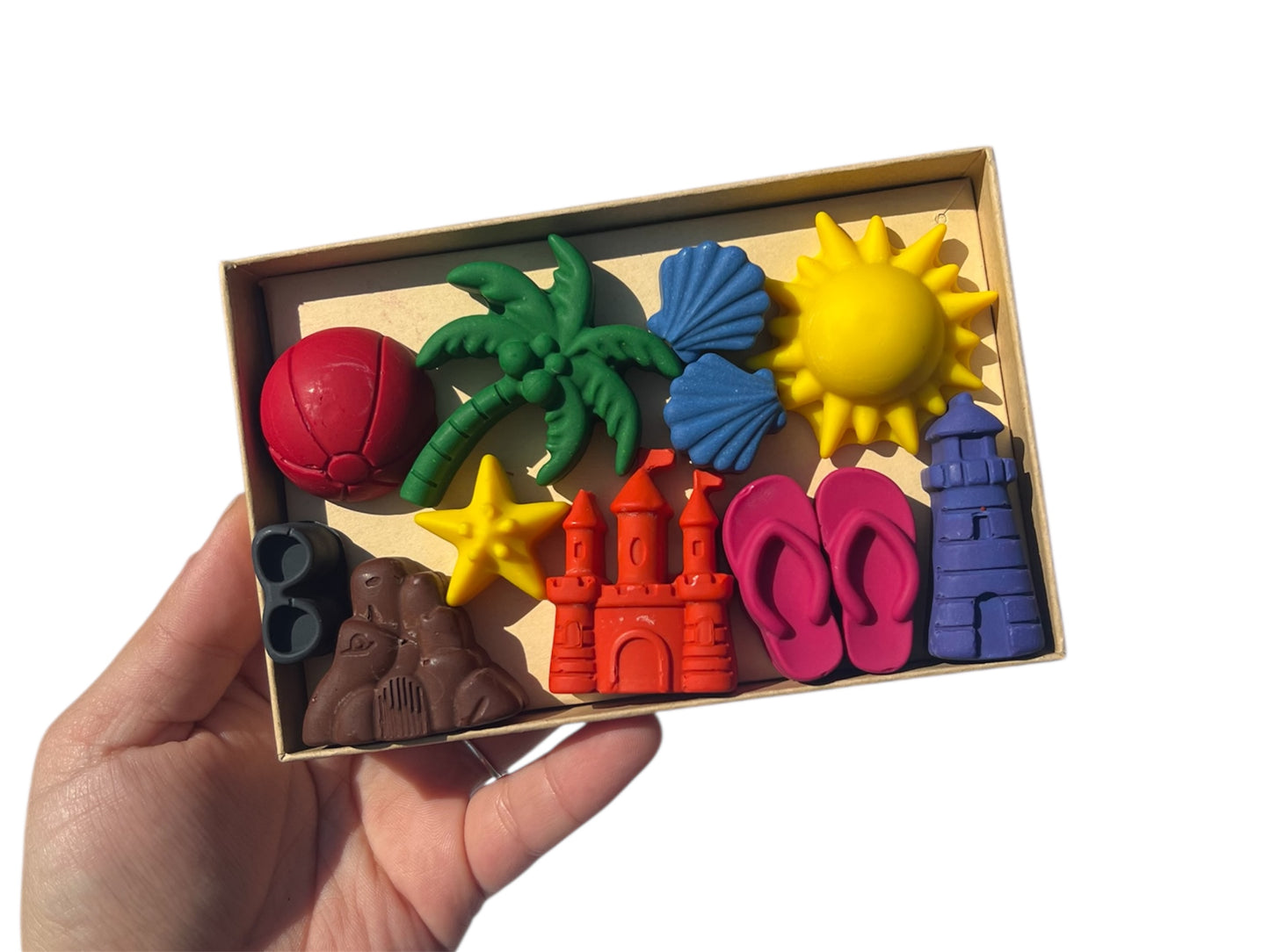 Summer Activity Crayon Set