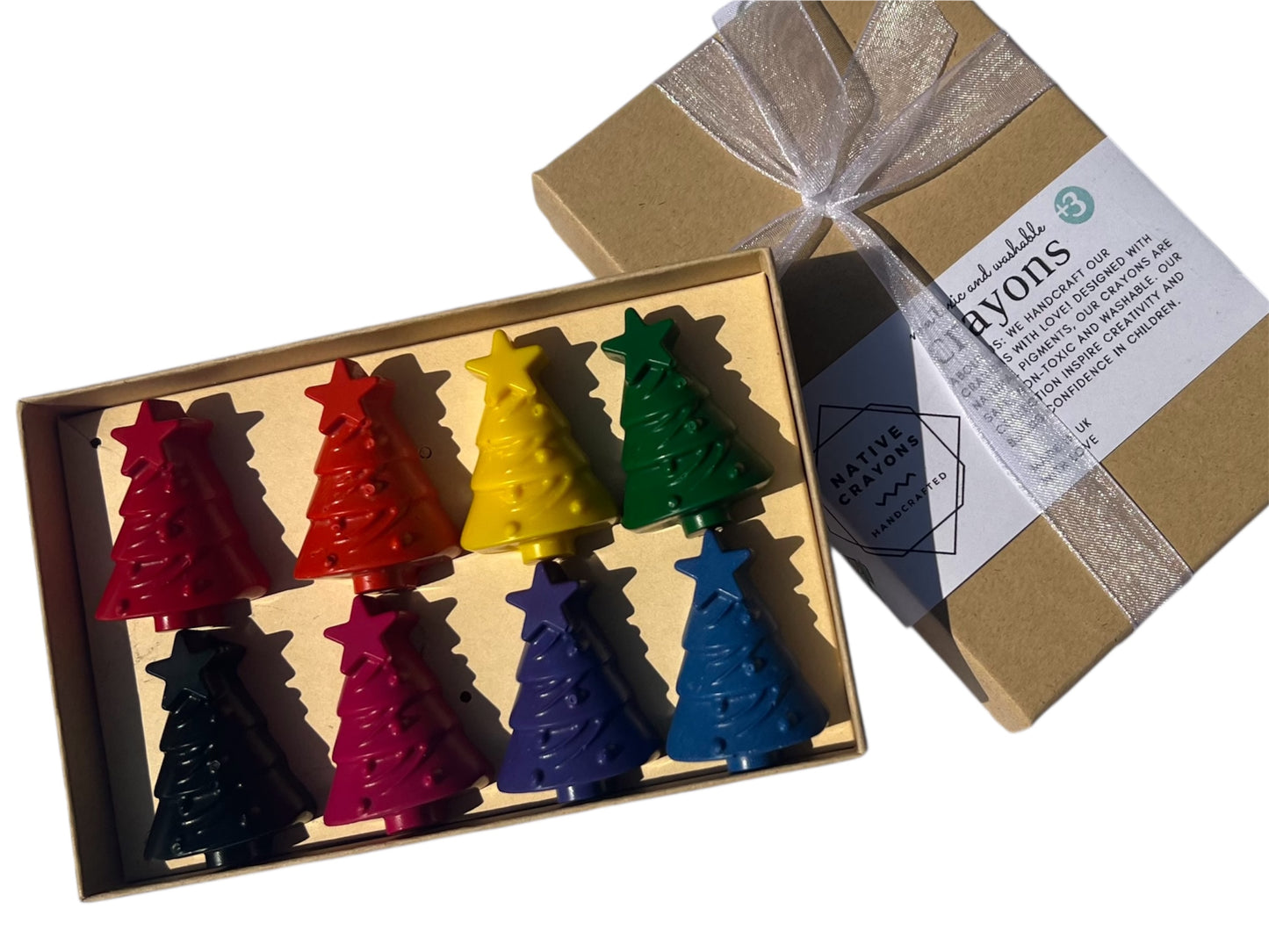 Christmas Trees Crayon Set