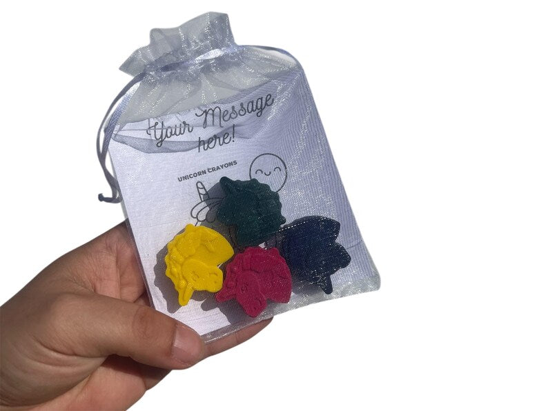 Unicorn Party Bag fillers Crayons