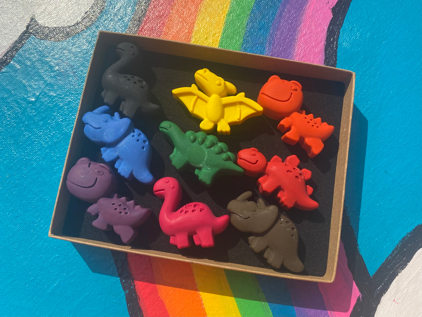 Dinosaur Gift Set of Crayons